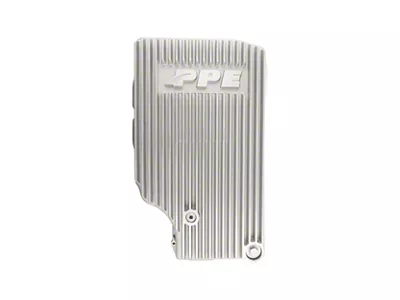 PPE Heavy-Duty Cast Aluminum Transmission Pan; Raw (20-26 6.7L Powerstroke F-250 Super Duty w/ 10R140 Transmission)
