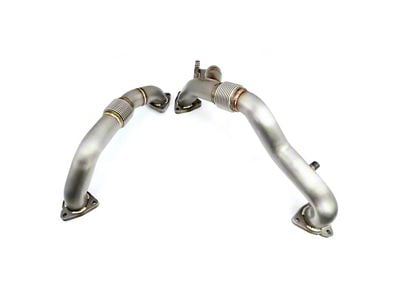 PPE OEM Style Replacement High Flow Up-Pipes (08-10 6.4L Powerstroke F-250 Super Duty)