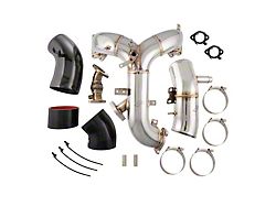 PPE Zilla Intake Manifold and Turbo Inlet Upgrade Kit; Polished (20-26 6.7L Powerstroke F-250 Super Duty)