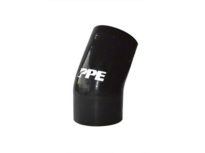 PPE 6mm 5-ply Silicone Hose; Charge Pipe to Intercooler (05-07 6.0L Powerstroke F-350 Super Duty)