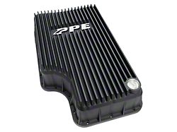 PPE Heavy-Duty Cast Aluminum Oil Pan; Black (11-19 6.7L Powerstoke F-350 Super Duty w/ 6R140 Transmission)