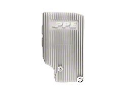 PPE Heavy-Duty Cast Aluminum Transmission Pan; Raw (20-26 6.7L Powerstroke F-350 Super Duty w/ 10R140 Transmission)