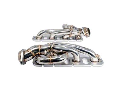 PPE 1-5/8-Inch Shorty Headers; Polished (09-18 5.7L RAM 1500)