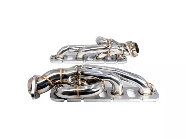 PPE 1-5/8-Inch Shorty Headers; Polished (09-24 5.7L RAM 1500)