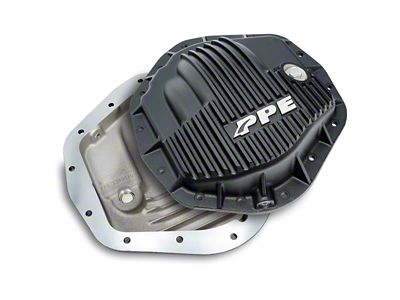 PPE Heavy-Duty Cast Aluminum Rear Differential Cover; Black (03-10 RAM 2500)