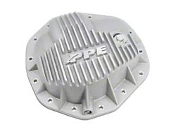 PPE Heavy-Duty Cast Aluminum Rear Differential Cover; Raw (19-25 6.4L, 6.7L RAM 2500)