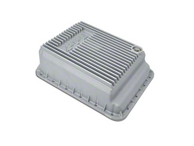 PPE Heavy-Duty Cast Aluminum Transmission Pan; Brushed (13-24 6.7L RAM 2500 w/ AS69RC Transmission)