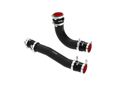 PPE Intercooler Charge Pipe Kit; Black (10-12 6.7L RAM 2500)