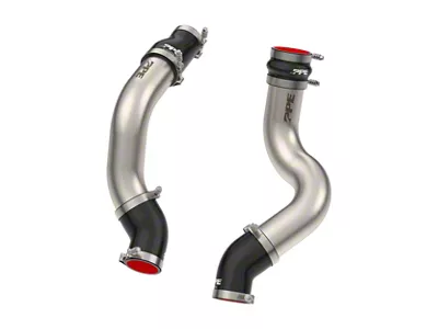 PPE Intercooler Charge Pipe Kit; Brushed (19-26 6.7L RAM 2500)