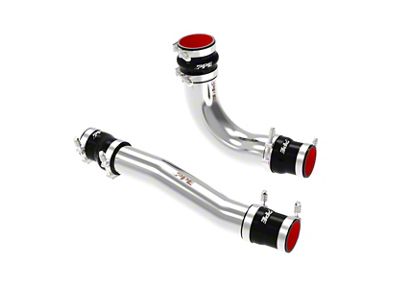 PPE Intercooler Charge Pipe Kit; Polished (10-12 6.7L RAM 2500)