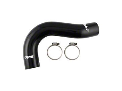 PPE Performance Silicone Lower Coolant Hose Kit; Black (03-10 5.9L, 6.7L RAM 2500)