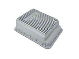 PPE Heavy-Duty Cast Aluminum Transmission Pan; Brushed (13-24 6.7L RAM 3500 w/ AS69RC Transmission)