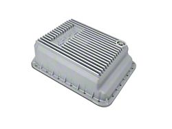 PPE Heavy-Duty Cast Aluminum Transmission Pan; Brushed (13-24 6.7L RAM 3500 w/ AS69RC Transmission)