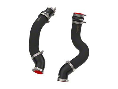 PPE Intercooler Charge Pipe Kit; Black (19-26 6.7L RAM 3500)