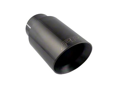 PPE 3-Inch Exhaust Tip; Black (Fits 3-Inch Tail Pipe)