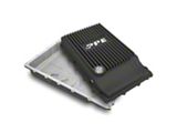 PPE Heavy-Duty Cast Aluminum Transmission Pan; Black (19-26 Ranger w/ 10R80 Transmission)