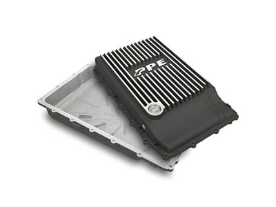 PPE Heavy-Duty Cast Aluminum Transmission Pan; Brushed (19-24 Ranger w/ 10R80 Transmission)