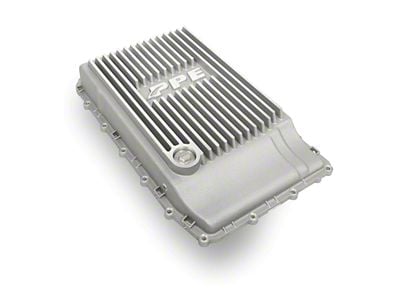 PPE Heavy-Duty Cast Aluminum Transmission Pan; Raw (19-24 Ranger w/ 10R80 Transmission)