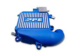 PPE Air-To-Water Intercooler Kit; Blue (20-26 3.0L Duramax Sierra 1500)