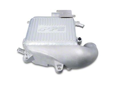 PPE Air-To-Water Intercooler Kit; Raw (20-24 3.0L Duramax Sierra 1500)