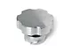 PPE Billet Aluminum Engine Oil Filler Cap; Silver (21-24 3.0L Duramax Sierra 1500)