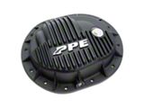 PPE GM 9.76-Inch Heavy-Duty Aluminum Rear Differential Cover; Black (14-25 Sierra 1500)