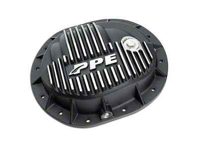 PPE GM 9.76-Inch Heavy-Duty Aluminum Rear Differential Cover; Brushed (14-24 Sierra 1500)