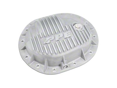 PPE GM 9.76-Inch Heavy-Duty Aluminum Rear Differential Cover; Raw (14-25 Sierra 1500)