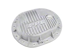 PPE GM 9.76-Inch Heavy-Duty Aluminum Rear Differential Cover; Raw (14-24 Sierra 1500)
