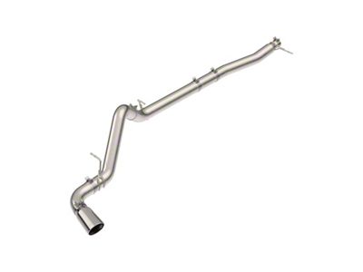 PPE Performance DPF-Back Single Exhaust System with Raw Tubing and Polished Tip; Side Exit (23-26 3.0L Duramax Sierra 1500)