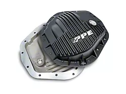 PPE Heavy-Duty Cast Aluminum Rear Differential Cover; Black (07-19 Sierra 2500 HD)