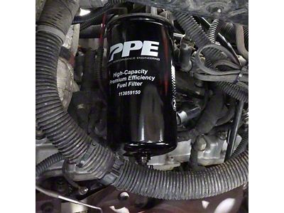 PPE High-Capacity Premium Efficiency Fuel Filter (07-16 6.6L Duramax Sierra 2500 HD)