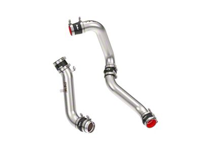 PPE Intercooler Charge Pipe Kit; Polished (17-19 6.6L Duramax Sierra 2500 HD)