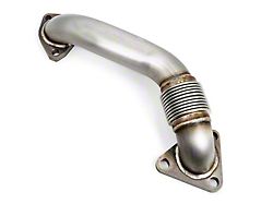 PPE Replacement Up-Pipe for OEM Exhaust Manifold; Passenger Side (01-04 6.6L Duramax Sierra 2500 HD)