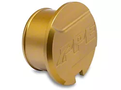 PPE Resonator Delete Plug; Gold (17-24 6.6L Duramax Sierra 2500 HD)