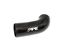 PPE Zilla Turbo Inlet Upgrade Kit; Twill Weaved Carbon Fiber (20-26 6.6L Duramax Sierra 2500 HD)