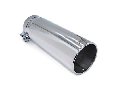 PPE 5-Inch Exhaust Tip; Polished (15-25 6.6L Duramax Sierra 3500 HD)