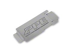 PPE Bell Housing Cover Plate; Stainless Steel (07-19 6.6L Duramax Sierra 3500 HD)