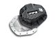 PPE Heavy-Duty Aluminum Rear Differential Cover; Brushed (20-24 6.6L Duramax Sierra 3500 HD)