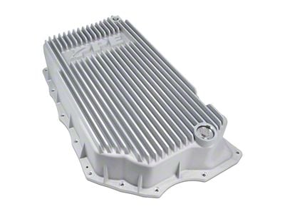 PPE Heavy Duty Cast Deep Transmission Pan; Raw (20-25 6.6L Duramax Sierra 3500 HD)