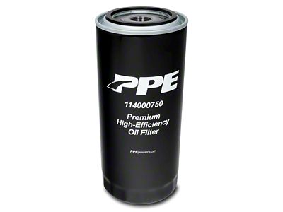 PPE Premium High-Efficiency Engine Oil Filter (20-24 6.6L Duramax Sierra 3500 HD)