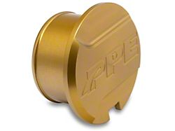 PPE Resonator Delete Plug; Gold (17-25 6.6L Duramax Sierra 3500 HD)