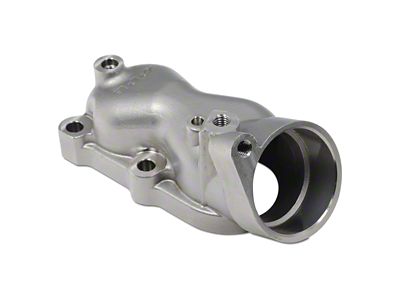 PPE Thermostat Housing Cover; Raw (07-10 6.6L Duramax Sierra 3500 HD)