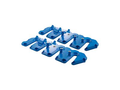 PPE Valve Cover Kit without Pillars; Blue (04.5-10 6.6L Duramax Sierra 3500 HD)