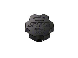 PPE Billet Aluminum Engine Oil Filler Cap; Black (99-26 V8 Silverado 1500)