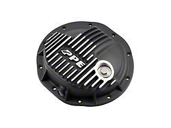 PPE GM 8.50-Inch Heavy-Duty Aluminum Rear Differential Cover; Brushed (99-13 Silverado 1500)
