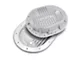 PPE GM 9.76-Inch Heavy-Duty Aluminum Rear Differential Cover; Brushed (14-24 Silverado 1500)
