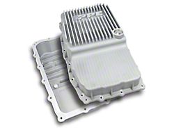 PPE Heavy-Duty Deep Aluminum Transmission Pan; Raw (19-25 Silverado 1500 w/ 10L80 Transmission)
