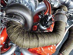 PPE Titanium Exhaust Wrap; 25-Foot x 2-Inch (Universal; Some Adaptation May Be Required)