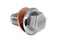 PPE 12mm Billet Magnetic Oil Pan Drain Plug for OEM Oil Pan (17-24 6.6L Duramax Silverado 2500 HD)